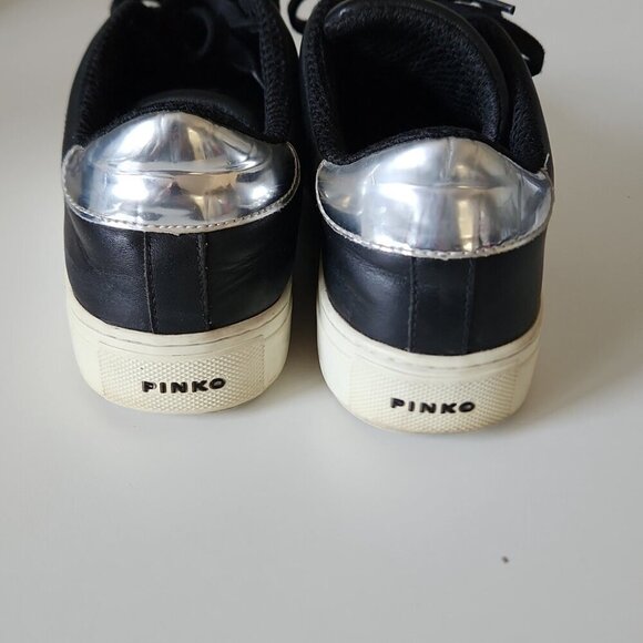 Pinko Black and Silver Sneakers - Picture 4 of 8
